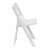 White Folding Garden Chair