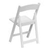 White Folding Garden Chair