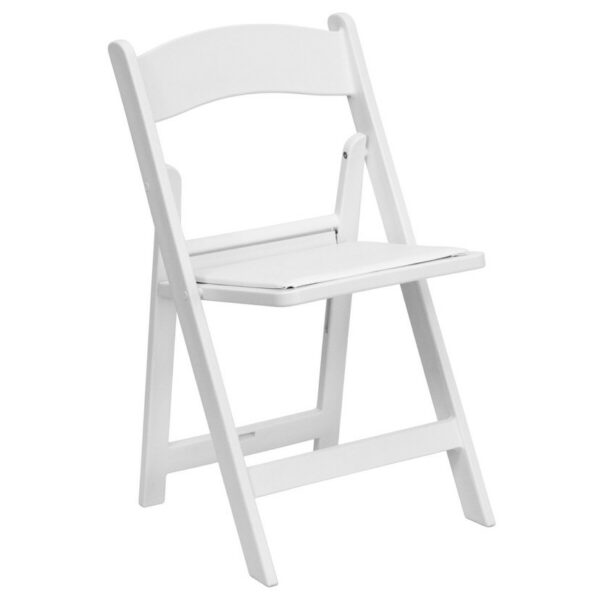 White Folding Garden Chair