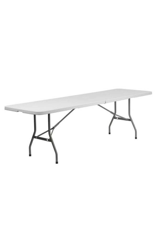 8 x 30 Rectangle Plastic Table