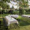 Black Textured Folding Chair - Image 6