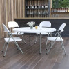 60” Round Plastic Folding Table - Image 6