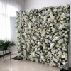 8 x 8 Luxe White Flower Wall - Image 5