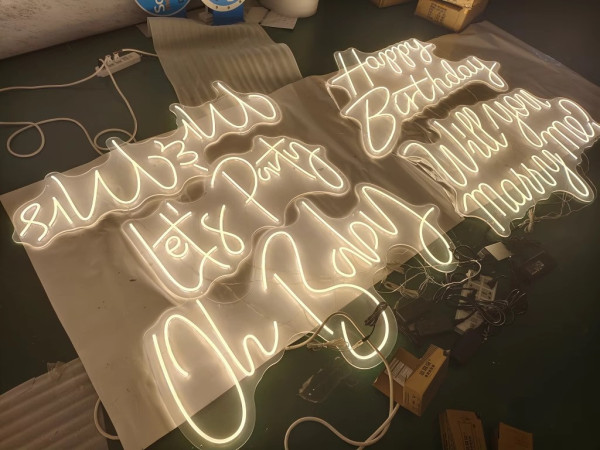 LED Neon Sign Rentals for Events