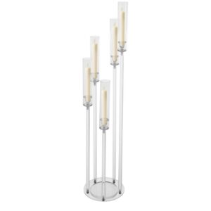 Clear Acrylic Multi Height Candle Holder