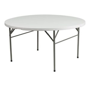 60” Round Plastic Folding Table