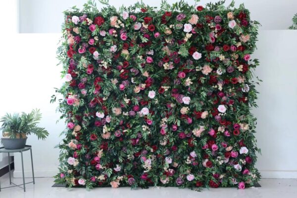 8 x 8 Rose Garden Flower Wall