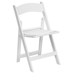 White Folding Garden Chair