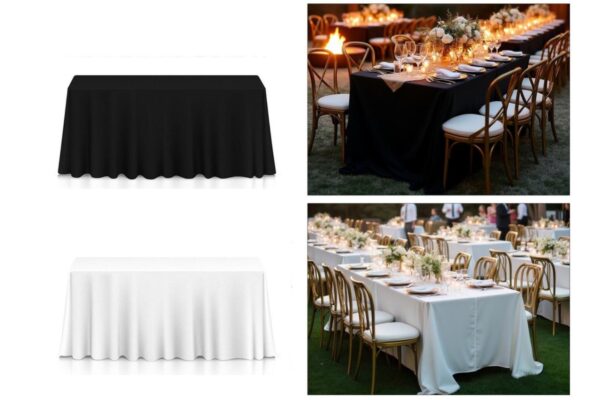 Rectangle Tables Linens