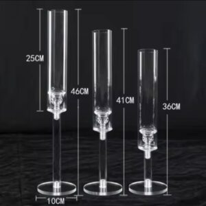 Acrylic Candle Holder Set