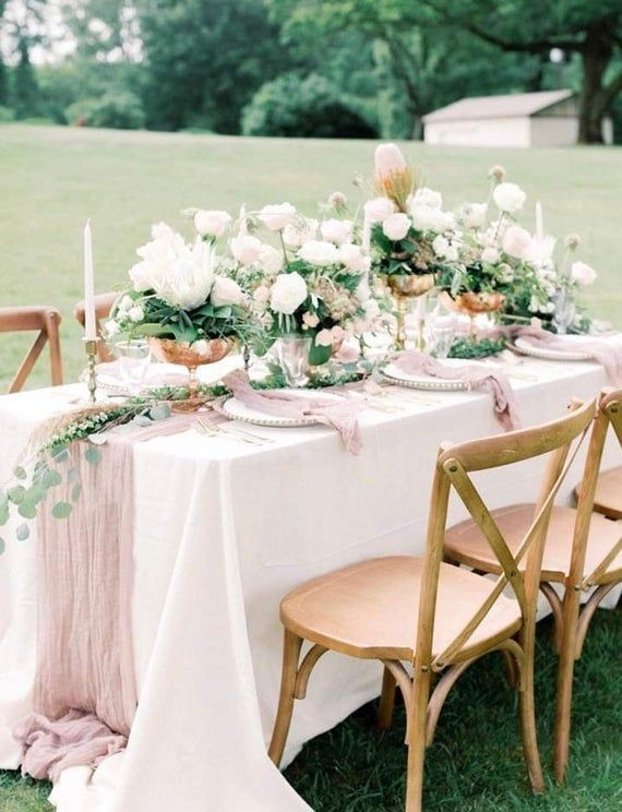 Rectangle Tables Linens