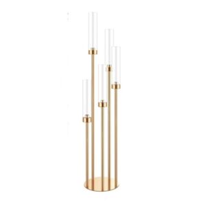 Gold Floor Candle Holder