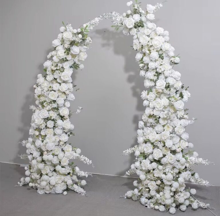 Horn Flower Arch event rental from Journey Event Rentals