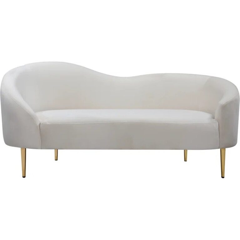 Luxury Ivory Sofa event rental from Journey Event Rentals